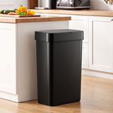 Artiss Rubbish Bin 50L Sensor Kitchen Automatic Motion Plastic Touchless Black