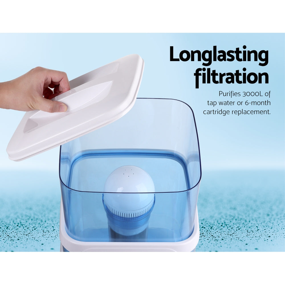 Devanti Water Cooler Dispenser 6-Stage Filter
