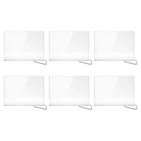 Artiss 6 Pack Closet Organizers and Storage Clear Shelf Dividers - Shoppers Spot Health & Beauty > Personal Care > Deodorants & Anti-Perspirants - Alternate view 3