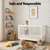 Artiss 3D Wall Panels PVC Decorative Panels 50x50cm Set of 15 Feature Wall Poly