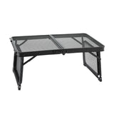 Weisshorn Camping Table Mesh Desktop Lightweight Portable Outdoor Folding Grill Desk