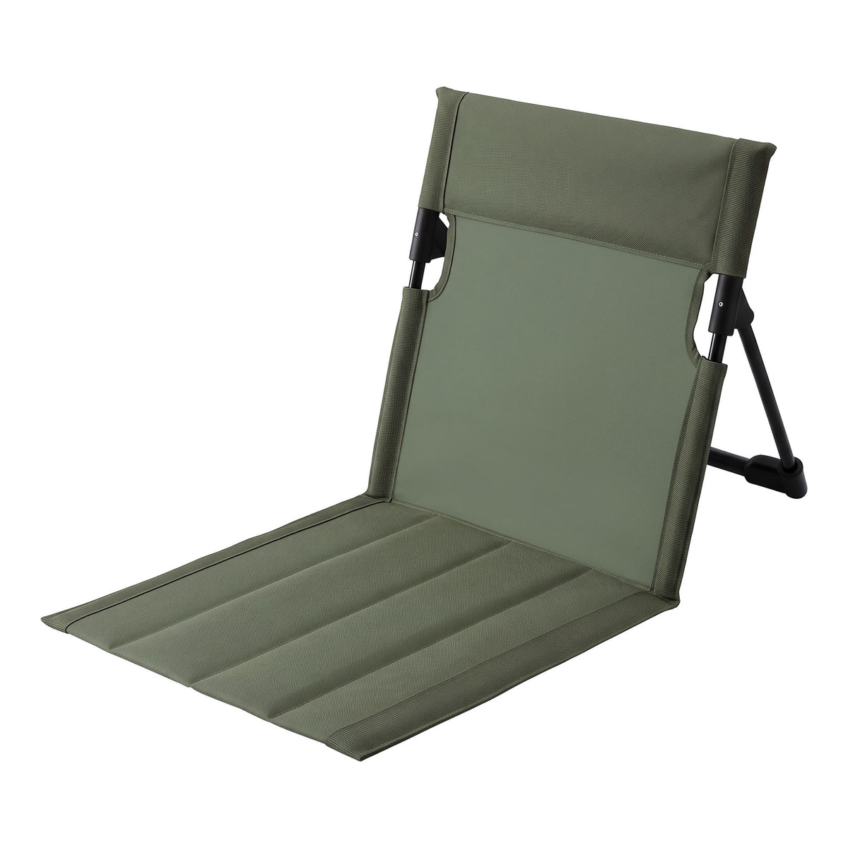Weisshorn Foldable Camping Chair Oxford Aluminum Alloy Backrest Green.