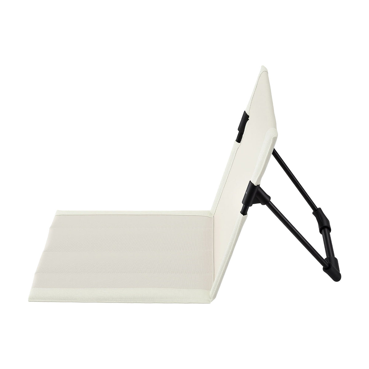 Weisshorn Foldable Camping Chair Oxford Aluminum Alloy Backrest Beige.