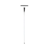 Giantz Window Cleaner Mirror Car, Spray Scrub Squeegee 136cm Extendable Long Handle with Water Tank 3 Microfiber Pads, Glass Scrubber for High Windows Home Car Mirror, White