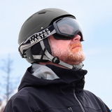 OutdoorMaster Kelvin II Ski Helmet - Snow Sport Helmet Snowboard Helmet for Men Women & Youth Grey M