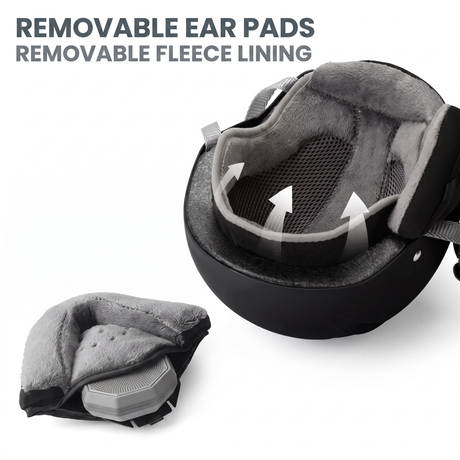 OutdoorMaster Kelvin grey snowboard helmet.