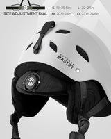 OutdoorMaster Youth & Kids Bike Helmet - Adjustable Multi-Sports Skateboard Helmet with Removable Liners for Balance Bike, Toddler Scooter, One Wheel Hoverboard-Blue-L