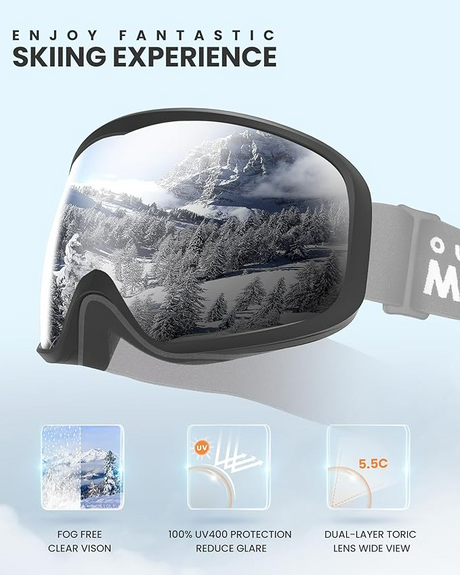 OutdoorMaster Owl OTG snowboard goggles.