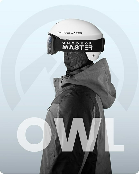 OutdoorMaster Owl OTG snowboard goggles.