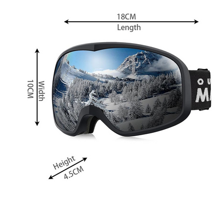 OutdoorMaster Owl OTG snowboard goggles.