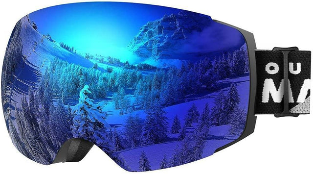 OutdoorMaster Kelvin Ski Helmet with Astm Certified Safety, 9 Options for Men, Women & Youth-White,Medium.