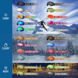 OutdoorMaster Kelvin Ski Helmet with Astm Certified Safety, 9 Options for Men, Women & Youth-White,Medium.
