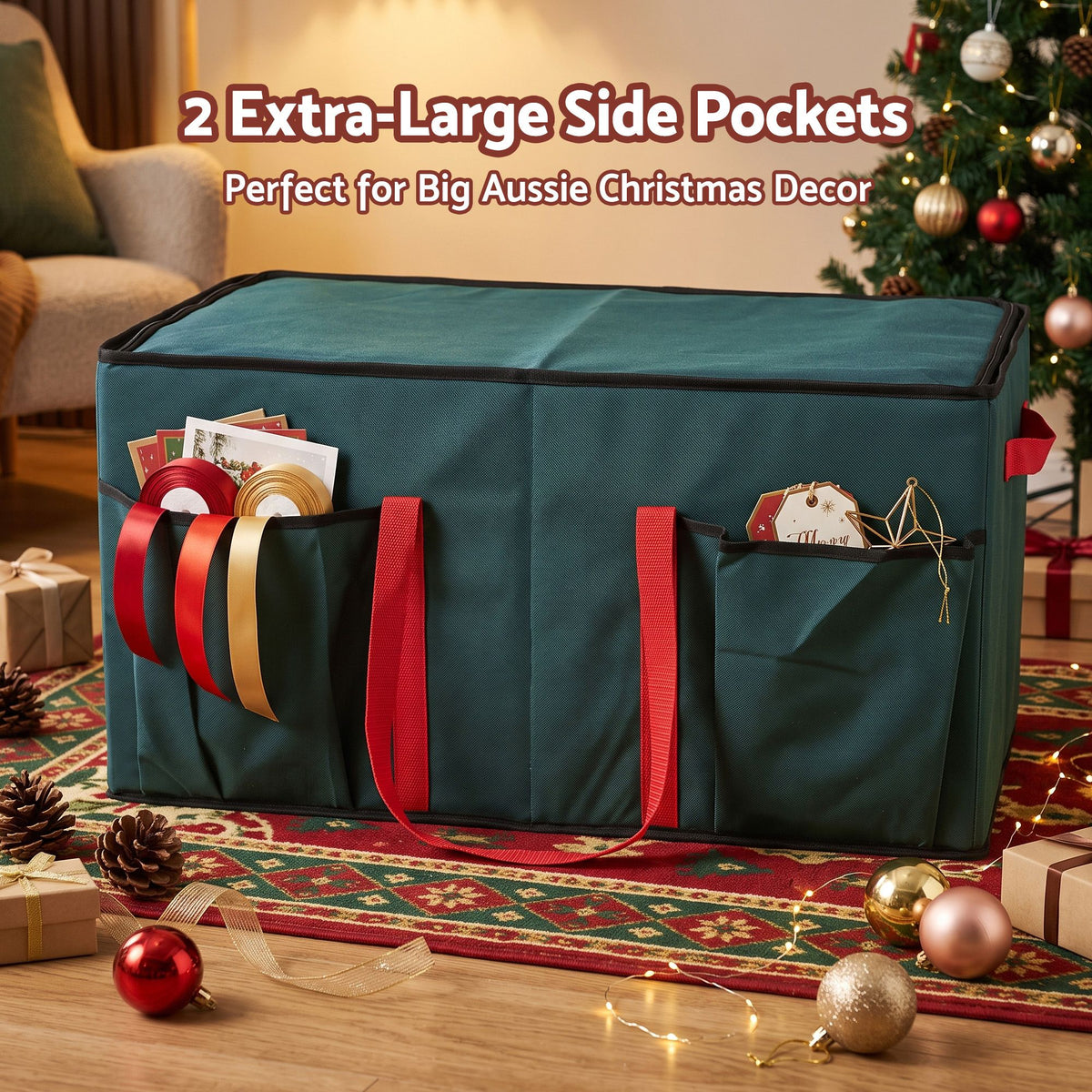 The bauble storage box.