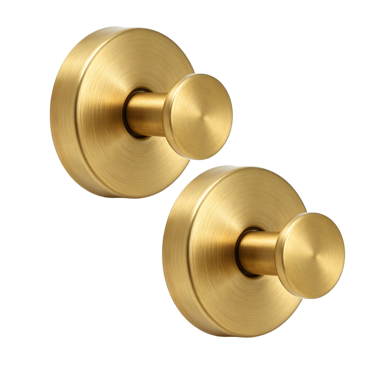 Two stainless steel vacuum suction wreath hooks rated to 5kg.