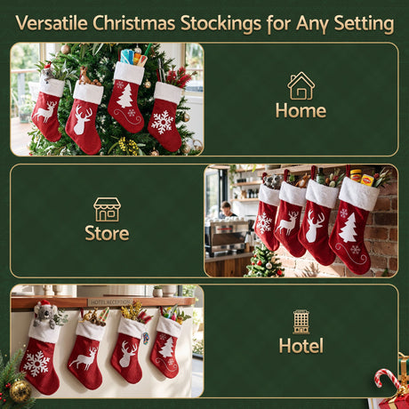 The four velvet stockings, for indoor use.