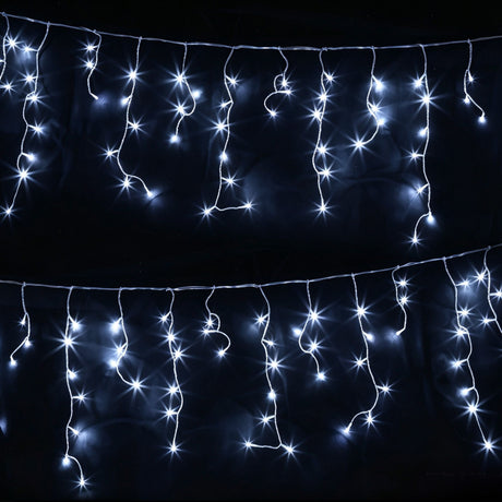 32m solar icicle lights, for outdoor use.