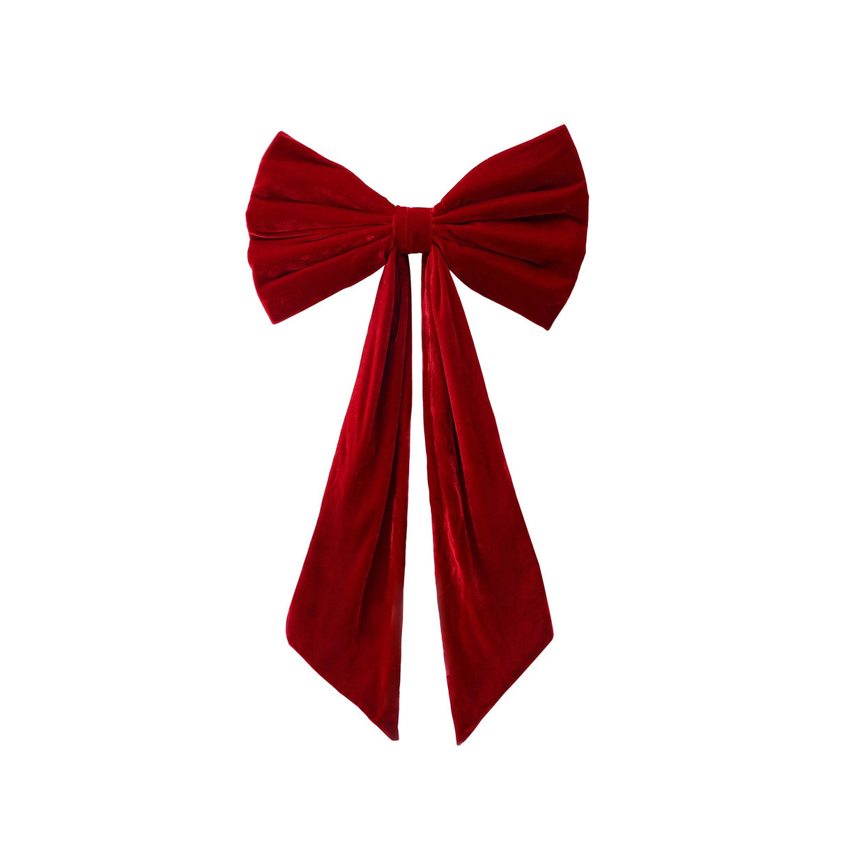Jingle Jollys Red Velvet Christmas Bows Tree Decorations Xmas Ornaments