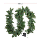Another view of the 1.8m LED garland, for indoor or outdoor use.