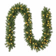 Pre-lit Christmas garland 2.7 metres long with 200 tips and eight LED modes.