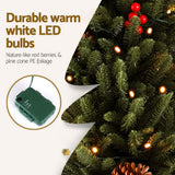 The 90cm mini LED tree shown again, needing no tools.