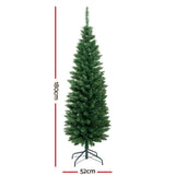 Jingle Jollys 1.8m green Christmas tree with 300 tips