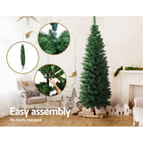 Jingle Jollys 1.8m green Christmas tree with 300 tips