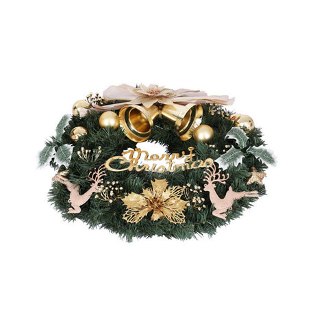 The 60cm flower wreath shown again, for indoor or outdoor use.