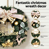 Further view of the 60cm flower wreath, for indoor or outdoor use.