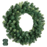 Another view of the 60cm warm white wreath, eight lighting modes.