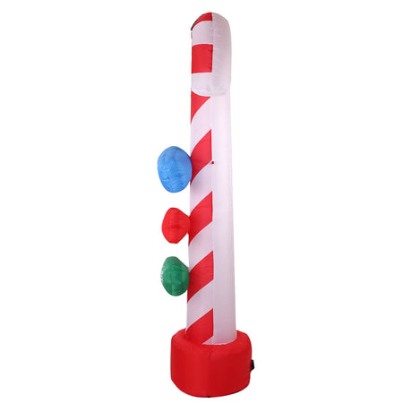 Another view of the inflatable candy pole, for indoor or outdoor use.