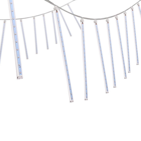 Another view of the 7m icicle meteor lights, for indoor or outdoor use.