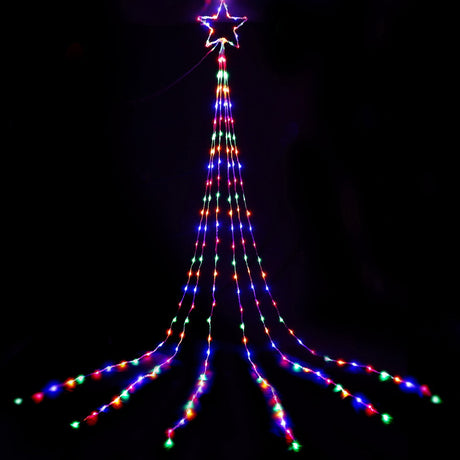 Solar string lights 3 metres long with 200 LEDs.