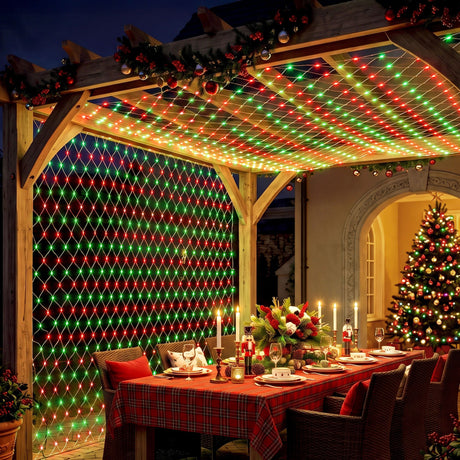 6x4m net lights, for outdoor use.