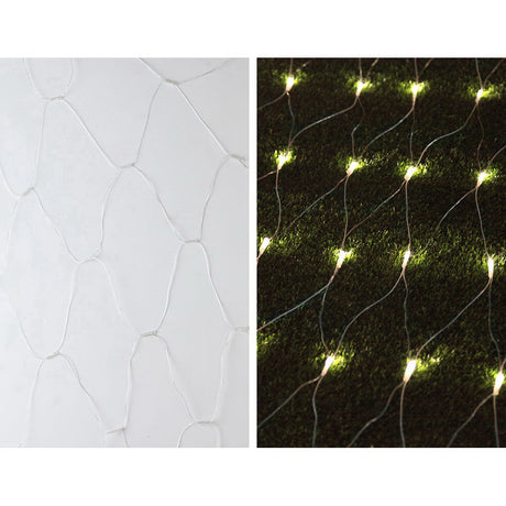 Another view of the 4x6m net lights, for indoor or outdoor use.