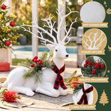 The 32cm glitter reindeer shown again.