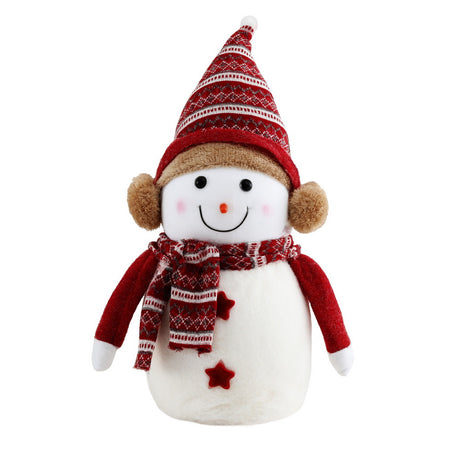 Further view of the 60cm snowman ornament.