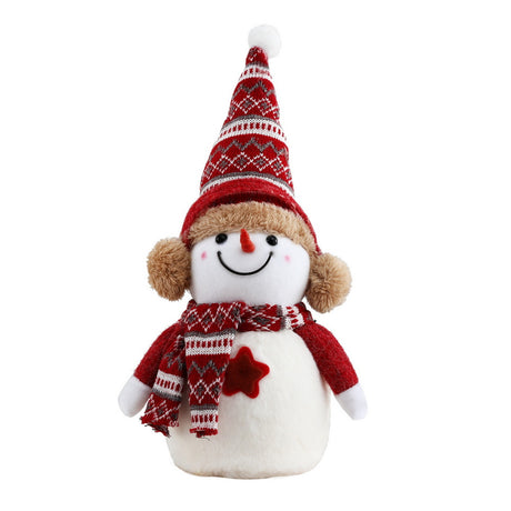 Further view of the 35cm snowman ornament.