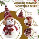 The 35cm snowman ornament from another angle.
