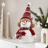 A further view of the 35cm snowman ornament.