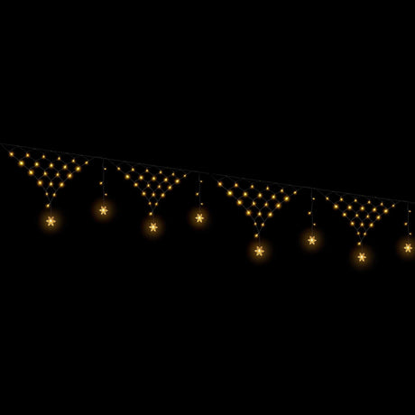 Another view of the 4m solar fairy lights, for outdoor use.