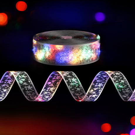 The 20m ribbon fairy lights shown again, for indoor or outdoor use.