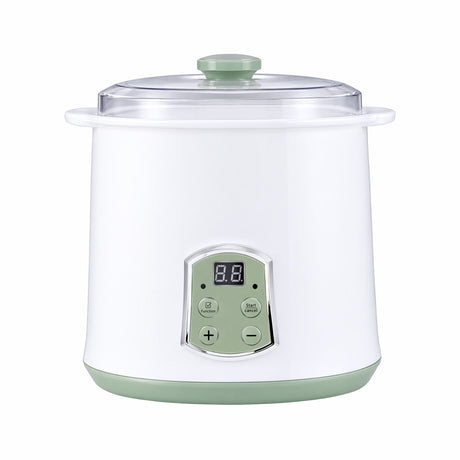 Devanti 2-in-1 Yoghurt Maker and Fermenter 2L with Greek Yoghurt Strainer Soft Cheese Machine.