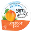 Yarra Valley Hilltop apricot jam 16g portion cup