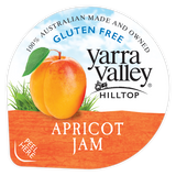 Yarra Valley Hilltop apricot jam 16g portion cup