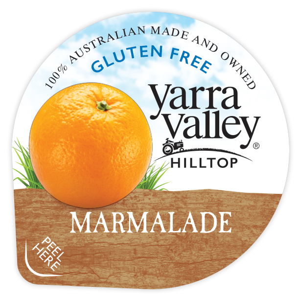 Yarra Valley Hilltop marmalade 16g portion cup