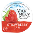 Yarra Valley Hilltop strawberry jam 16g portion cup