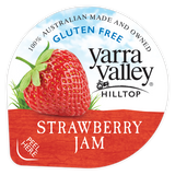 Yarra Valley Hilltop strawberry jam 16g portion cup