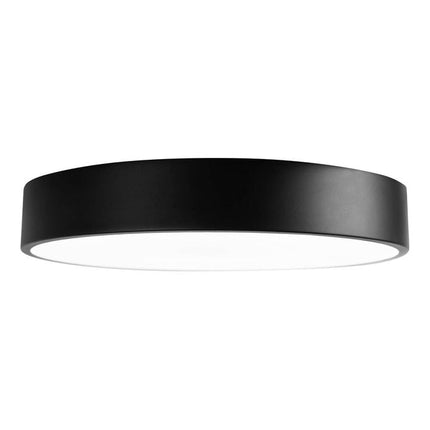 Brilliant 18w 30cm Matt Black Paloma DIY Plug-in CCT Ceiling Light