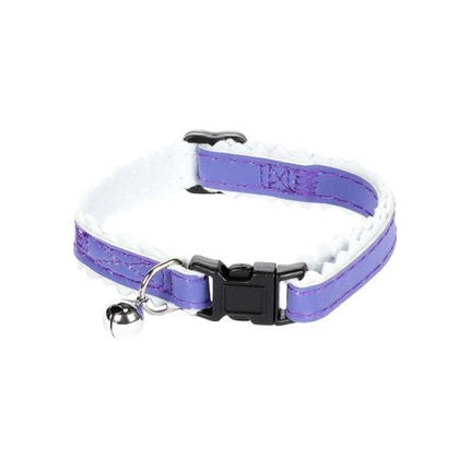 Flamingo 20-30cm Lined Bright Ziggi Cat Collar - 5 Assort Colours