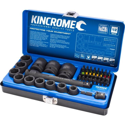 Kincrome 1/2" Impact Socket Set - 47 Piece